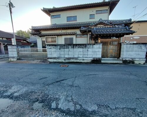 塀の洗浄前